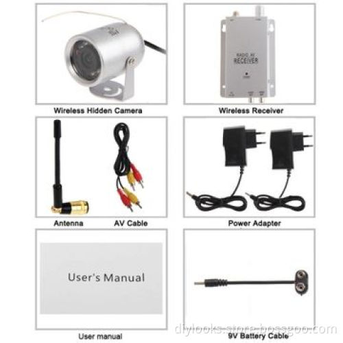 Wireless Receiver and Infrared CameraNew